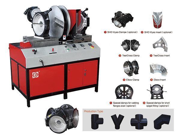 Цеховая сварочная машина для производства тройников и отводов SHG315