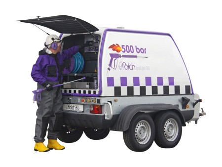 Установка СВД 500 бар, FALCH, прицеп