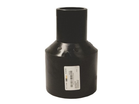 Переход литой длинный PN10 SDR17 PE100 D90X50 Переход литой длинный PN10 SDR17 PE100 D90X50