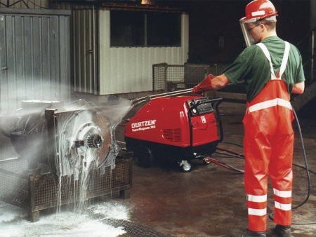 OERTZEN SuperMagnum 220 ELC АВД с нагревом, применение