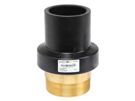 Переход ПЭ/ЛАТУНЬ PN16 SDR11 PE100 D110X4