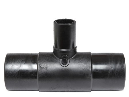 ТРОЙНИК ЛИТОЙ ПЕРЕХОДНОЙ ДЛИННЫЙ 90° T PE100 PN16 D75X63 ТРОЙНИК ЛИТОЙ ПЕРЕХОДНОЙ ДЛИННЫЙ 90° T PE100 PN16 D75X63