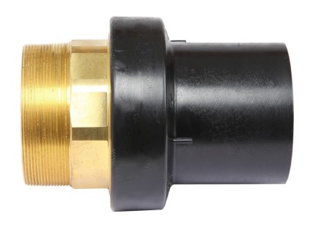 Переход ПЭ/ЛАТУНЬ PN16 SDR11 PE100 D110X4