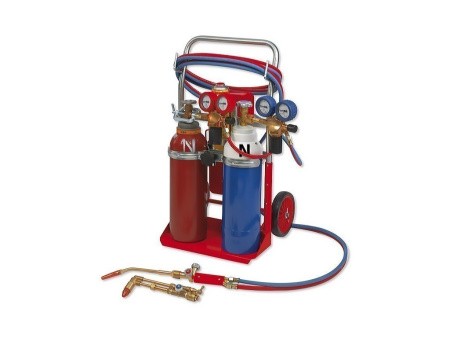 Универсальный набор для сварочных работ "тройной газ" RE17